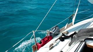 Westerly Pageant sailing Bahamas 1 [upl. by Resarf177]