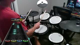 Rings of Saturn on Clone Hero Drums Ouch [upl. by Adekam]