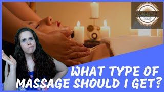 What type of Massage Should I Get  Swedish Hot Stone Deep Tissue Relaxation or Therapeutic [upl. by Leopoldine]