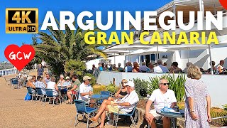 ARGUINEGUIN Gran Canaria November 2023 🔴 Las Marañuelas Beach to Bull Dorado Beach Hotel [upl. by Sihunn]