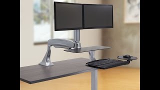 How to use a Stand Up Desk for Home Office Office Setup [upl. by Tsui]