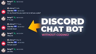 PINNED COMMENT Create Discord AI ChatBot Without Coding 247 Hours Online [upl. by Atteuqal]