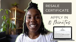 What is a Resale Certificate and How Can You Get One  Tax Exemption for Wholesale Products [upl. by Tobi664]