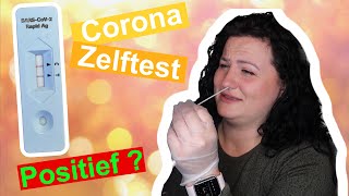 CORONA ZELFTEST HOE WERKT HET  IK PROBEERDE DE CORONA ZELFTEST UIT  Sangie Nutbey [upl. by Valenba778]