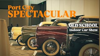 The Port City Spectacular  Indoor Traditional Rod and Custom Car Show  Muskegon Michigan 2024 [upl. by Saint122]