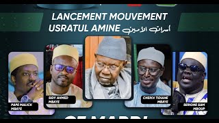 🔴DIRECT PLATEAU SPECIAL LANCEMENT MOUVEMENT USRATUL AMINE [upl. by Keir]