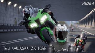 Ride4 KAWASAKI ZX 10RR  stock  Test Race GAMEPLAY PS4 [upl. by Norat771]