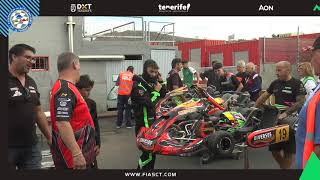 Campeonato de Canarias karting em Tenerife FIASCT [upl. by Eiramanad]