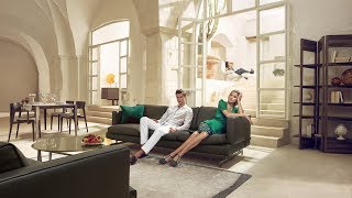 Natuzzi sofas  JEREMY Natuzzi Italia sofa  unitedforharmony [upl. by Maurilia]