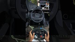 Range rover through Narrow Roads  Euro Truck Simulator 2  Steering Wheel Gameplay [upl. by Donaldson]