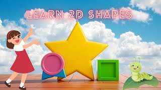 2D Shapes  COLOURFUL Fun with 2D Shapes [upl. by Richelle]