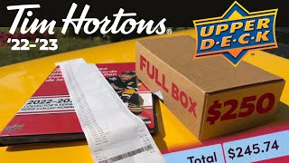 Tim Hortons Hockey Cards DO YOU GET A FULL SET [upl. by Quiteria]