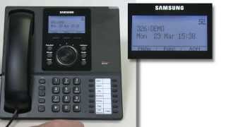 How To Take a Call Thats on Hold with a Samsung Telephone System [upl. by Kahlil]