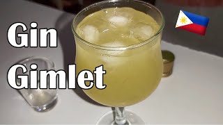 GIN GIMLET COCKTAIL with a Filipino twist [upl. by Etep833]