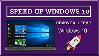 How to Speed Up Windows 10 and Fix Lagging and Slow issues How to Clear ALL CACHE amp JUNK Windows10 [upl. by Perloff]