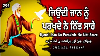 ਜਿਉਂਦੀ ਜਾਨ ਨੂੰ ਪਰਖਦੇ ਨੇ ਨਿੱਤ ਸਾਰੇ  Sufi Kalam  Bulleh Shah [upl. by Airpac]