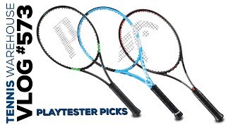 Playtesters Picks favorite NEW racquet  VLOG 573 [upl. by Carine302]