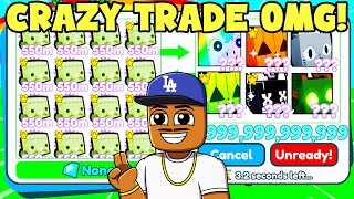 I traded 100 blobs Pet simulator x [upl. by Pike]