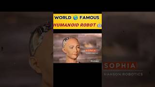 Sophia robot 🤖 hominoid robot  famous robottrending viral robot [upl. by Regni314]