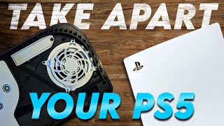 How to TAKE APART a PS5  EASY stepbystep instructions [upl. by Ronnica]