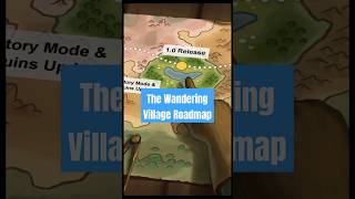 The Wandering Village Future Roadmap 🦕🗺️ indiegames citybuilder [upl. by Lenox]