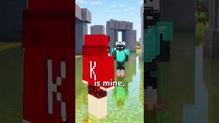 SKYWARS WITH A POWERFUL VILLAIN IN MINECRAFT ⚔️😱 shorts [upl. by Dougherty]