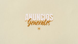 ANUNCIOS GENERALES I Semana 43 [upl. by Maletta18]