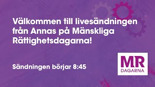 MRdagarna 2023 livestream Anna torsdag [upl. by Raina]