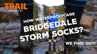 Just how waterproof are Bridgedales Storm Socks [upl. by Acirre]