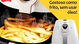 Fritadeira Elétrica Airfryer Philips Walita  Polishop [upl. by Irving]