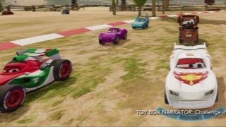 Cars Alive Disney Infinity gameplay Lightning McQueen gameplay [upl. by Augy]