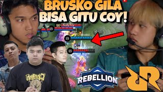 GILA BRUSKO BARBAR BANGET TARGETINGNYA  DILUAR NURUL  RRQ VS REBELLION MATCH 2  MPL S13 [upl. by Ainitsirk]