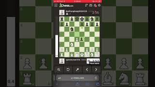 Opening smothered checkmate chess edit chessgame checkmate puzzle chesscom chessmemes games [upl. by Enieledam]