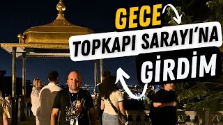 TOPKAPI SARAYINA İLK KEZ GECE GİRDİM  ADIM ADIM TOPKAPI SARAYI  Talha Uğurluel [upl. by Stent]