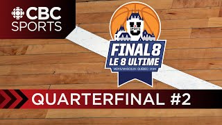 U SPORTS Mens Basketball National Championship Quarterfinal 2  Winnipeg vs Queens  CBC Sports [upl. by Inaflahk]