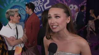 Inside Out 2 World Premiere Los Angeles  itw Kensington Tallman Official video [upl. by Tap705]