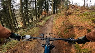 EMTB Dalby Forest on Trek Rail 7 [upl. by Kezer]