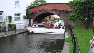 Little Bollington Canel Boat Incident [upl. by Otrevire]