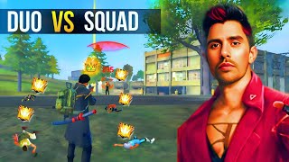 Duo VS Squad Rank Pushing  GARENA FREE FIRE [upl. by Garaway]