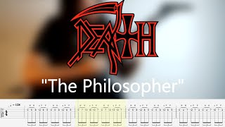 Death  The Philosopher Cover Tabs on Screen [upl. by Mclain727]