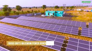 Indias No 1 Solar power plant  EPC By Waaree Energies Limited [upl. by Emyaj]