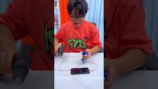 Manual phone charger smartphone 5minutescraft viralvideo shorts [upl. by Veda392]