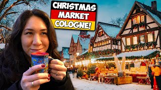 Must Try FOOD TOUR at a German Christmas Market  Köln Weihnachtsmarkt [upl. by Coucher]