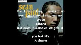 SEAN PAUL TEMPERATURE with LYRICS1 BY rdarshan0 [upl. by Lytton]