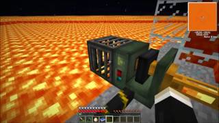 Nether lava transport Buildcraft and RedPower2 [upl. by Hausner340]