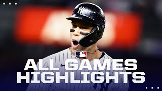 Highlights from ALL games on 913 Aaron Judge hits 52nd HR Jacob deGrom returns for Rangers [upl. by Lemmor]