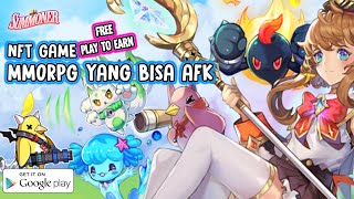 NFT Game Android iOS Free Play to Earn Yang Bisa AFK  The Summoner [upl. by Akoyin647]