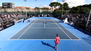 Danilovic Olga v Rus Arantxa  W100 Cornellà de Llobregat 1°setincomplete [upl. by Nebe]