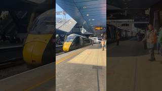 GWR 802 111 departing reading on a service to Bristol temple meads [upl. by Ellimahs]