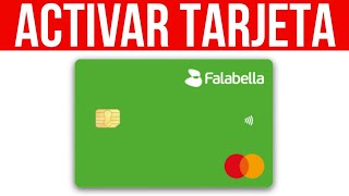 ✅Como Activar Mi Tarjeta Falabella Guía Completa🔴 [upl. by Querida132]